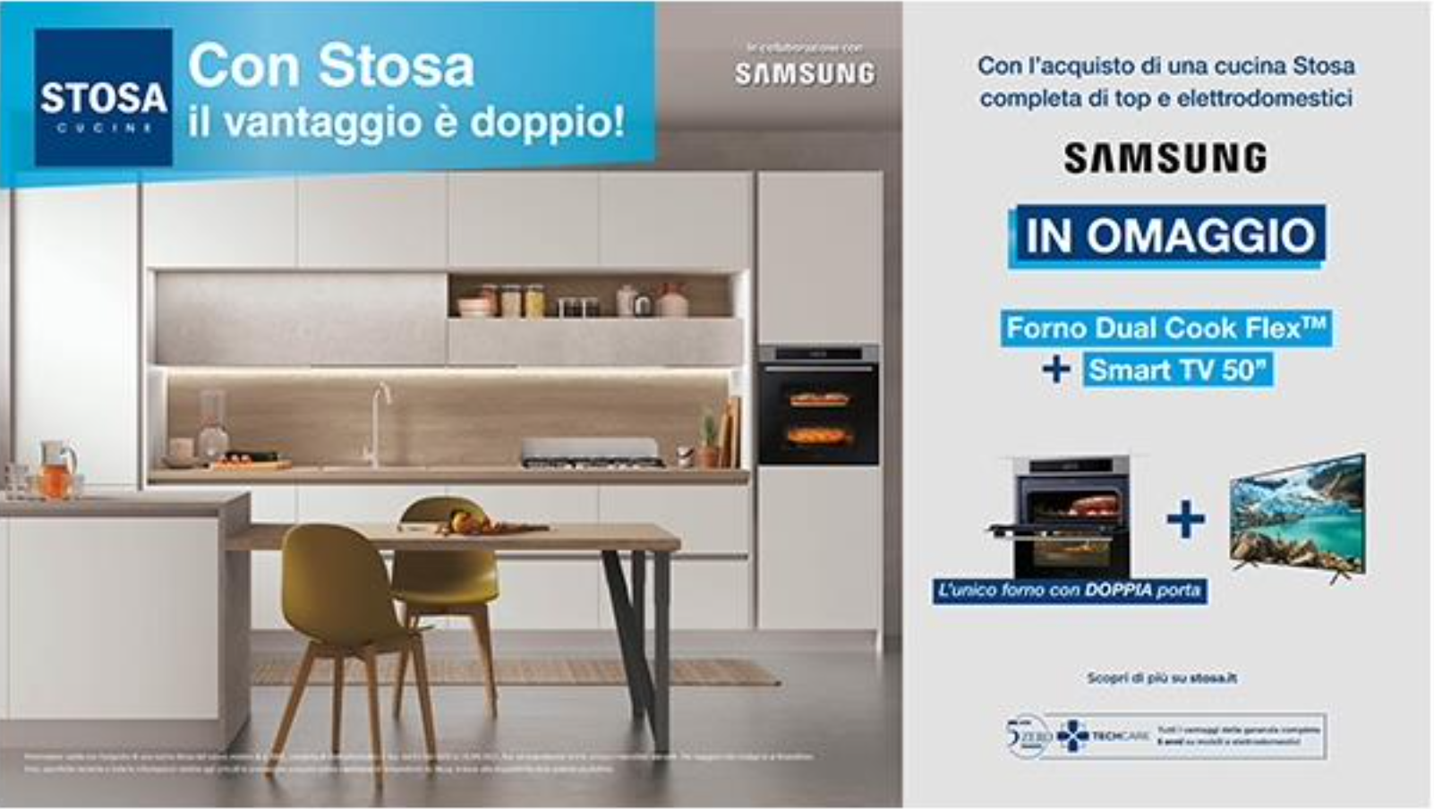 Promo Samsung 4° + 5° pezzo - Cucine Stosa - Mobili Zanni